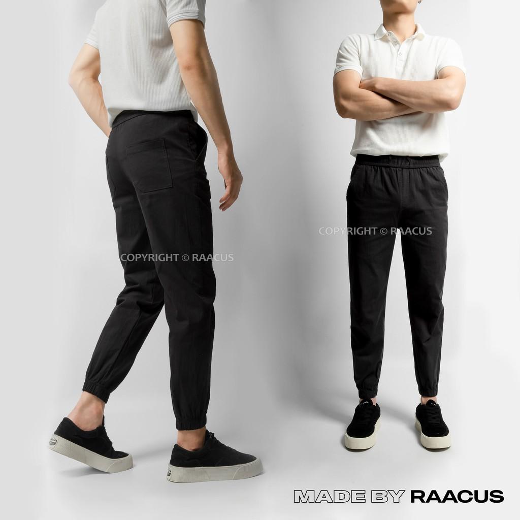 Quần jogger nam chất đũi dáng ôm, quần nam thể thao unisex thời trang cao cấp RAACUS – Q021