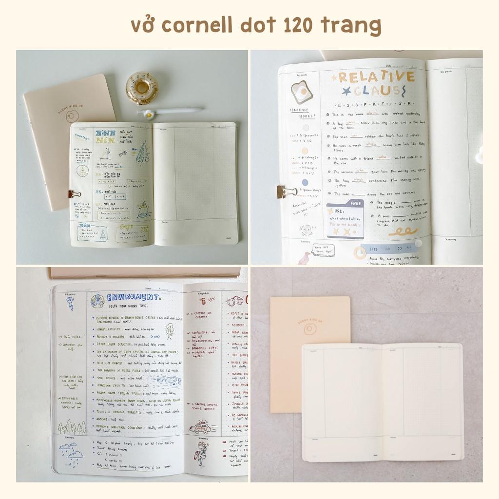 Vở Kẻ Ngang, Cornell, Ô Vuông 80 120 Trang, Vở Học Sinh Studygram