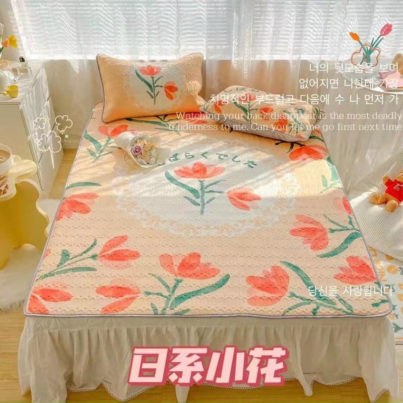 Chiếu Điều Hoà Tencel 5D Hàng Nhập Khẩu Cao Cấp 3 Món Làm Từ Cao Su Non Mẫu Bé Gái