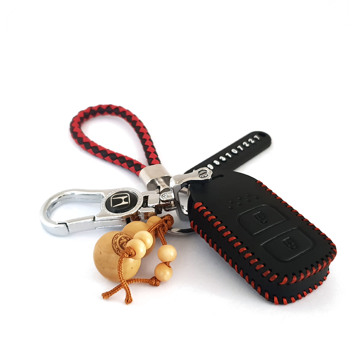 Bao da chìa khoá ô tô Honda 2 nút PKXH-107