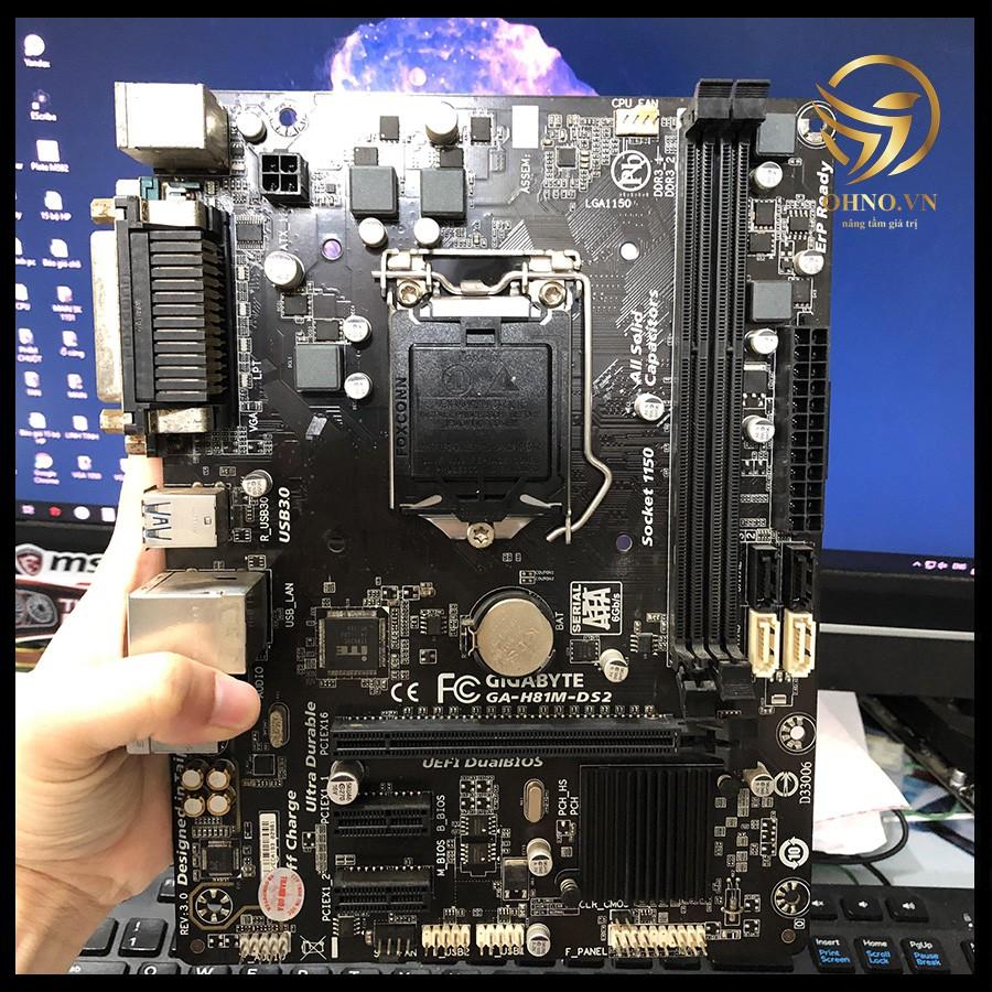 Main Máy Tính Bo Mạch Chủ Gigabyte H81 Renew MainBoard Linh Kiện Điện Tử Cho Máy Tính PC hàng chính hãng