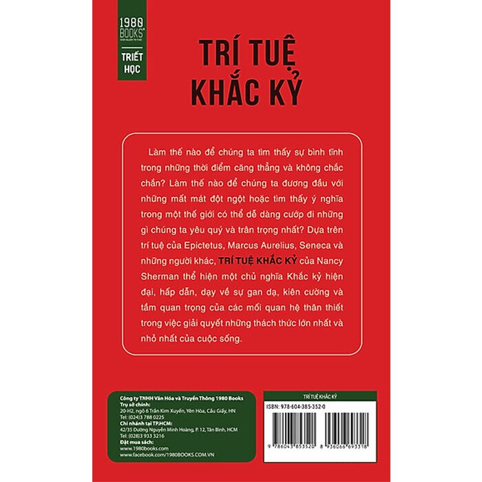 Trí Tuệ Khắc Kỷ - Nancy Sherman