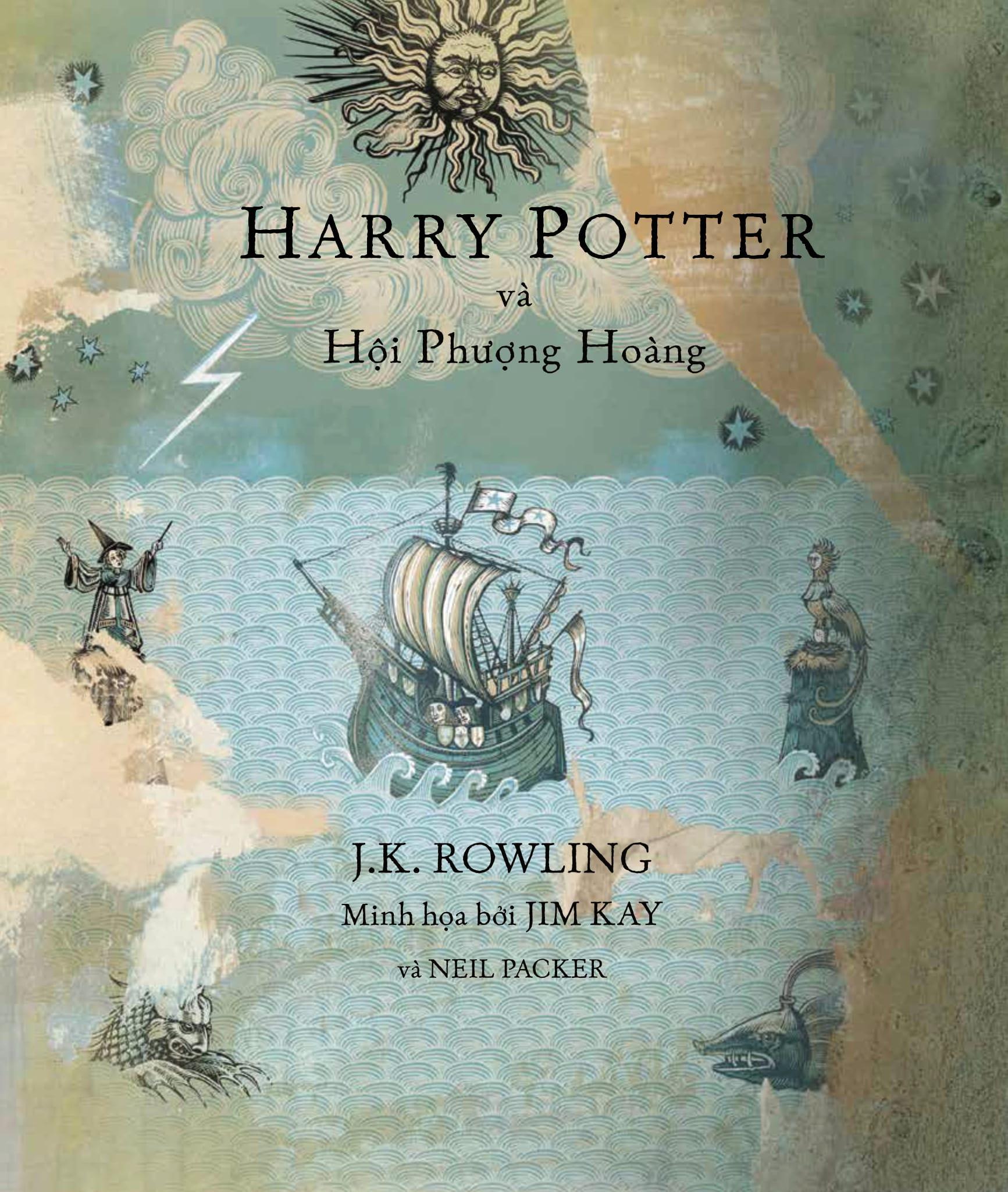 Harry Potter Và Hội Phượng Hoàng - Tập 05 - Phiên Bản Màu - Bìa Cứng