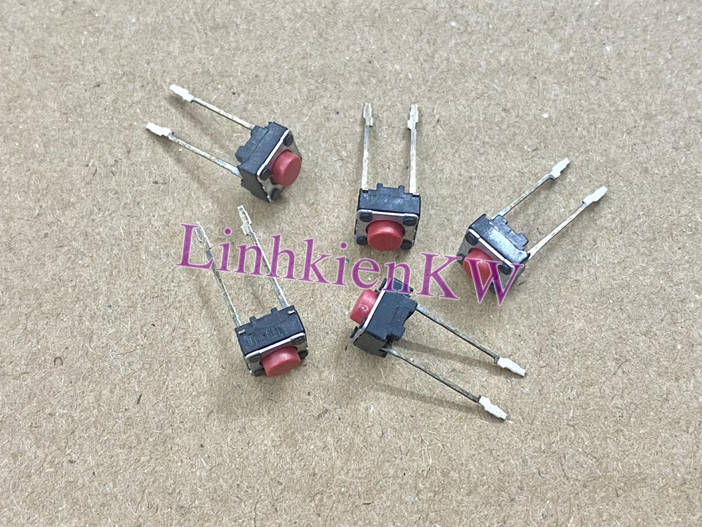 10 cái Nút vuông 2 chân 6x6x5 chính gốc