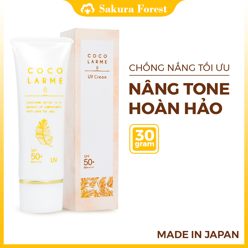 Kem Chống Nắng Dưỡng Trắng Dành Cho Da Nhạy Cảm Cocolarme UV Cream (120ml)