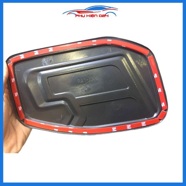 Ốp nắp bình xăng Ranger Raptor 2021 nhựa đen chống trầy trang trí ô tô