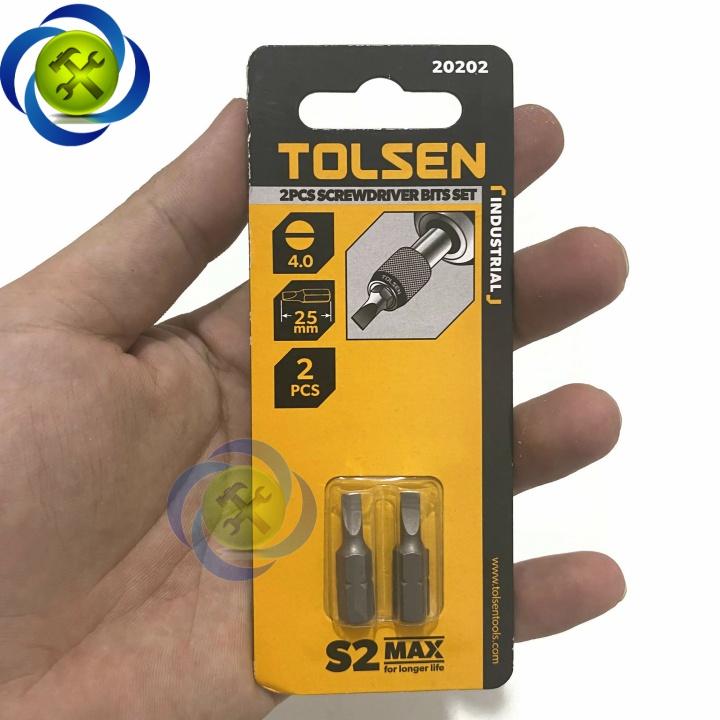Mũi vít dẹp 4mm Tolsen 20202