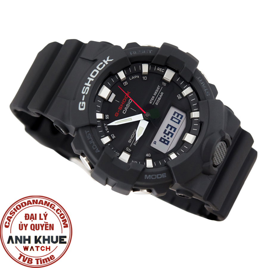 Đồng hồ nam dây nhựa Casio G-Shock chính hãng GA-800-1ADR