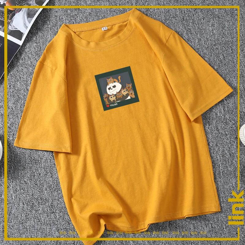 Áo phông WE BARE BEAR - Chúng tôi đơn giản là gấu unisex tay lỡ