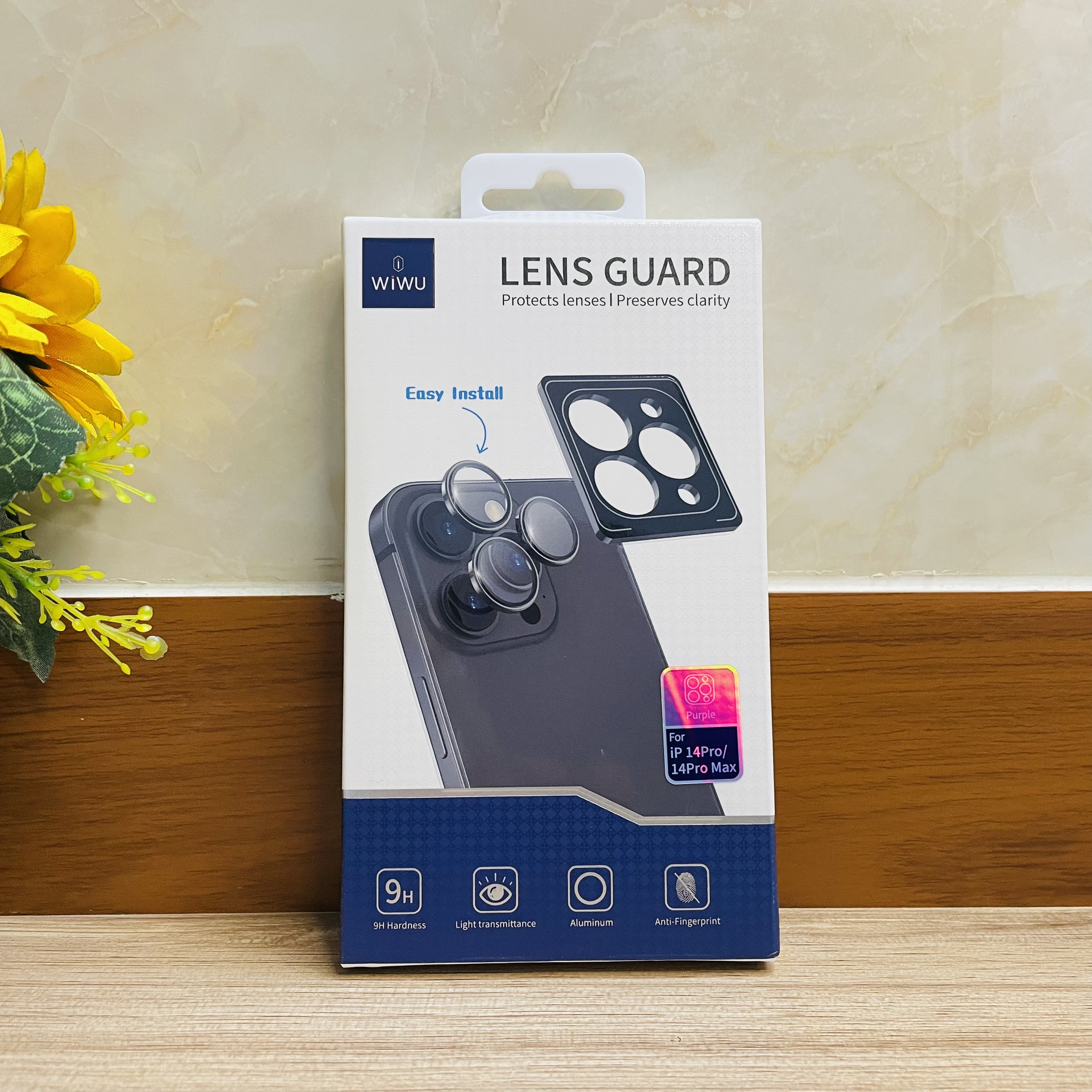 Cường lực camera WiWu dành cho iPhone 14 Pro, iPhone 14 Pro Max - hàng chính hãng 