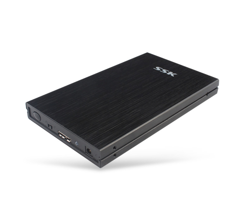 Hộp đựng ổ cứng SSD, HDD Box 2.5 inches SATA USB 3.0 SSK HE-G300 - Hàng chính hãng