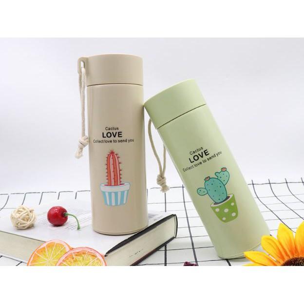 BÌNH NƯỚC XƯƠNG RỒNG 450ml siêu đẹp