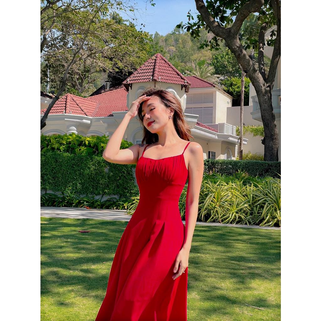 Hulley Dress | Đầm hai dây maxi dáng dài thiết kế cao cấp Story.clothes thời trang nữ