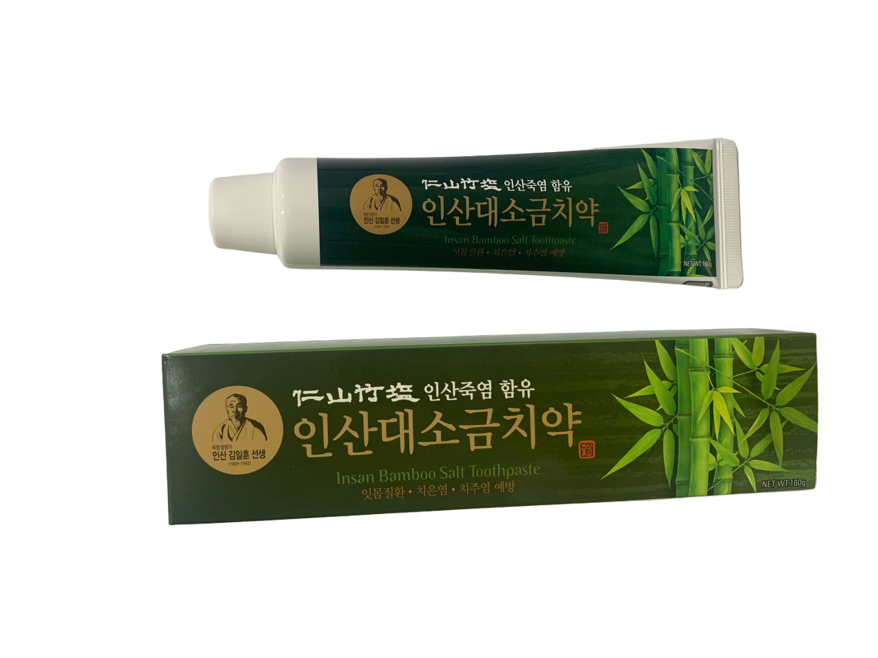KEM ĐÁNH RĂNG MUỐI TRE INSAN - Insan Bamboo Salt Toothpaste 160g