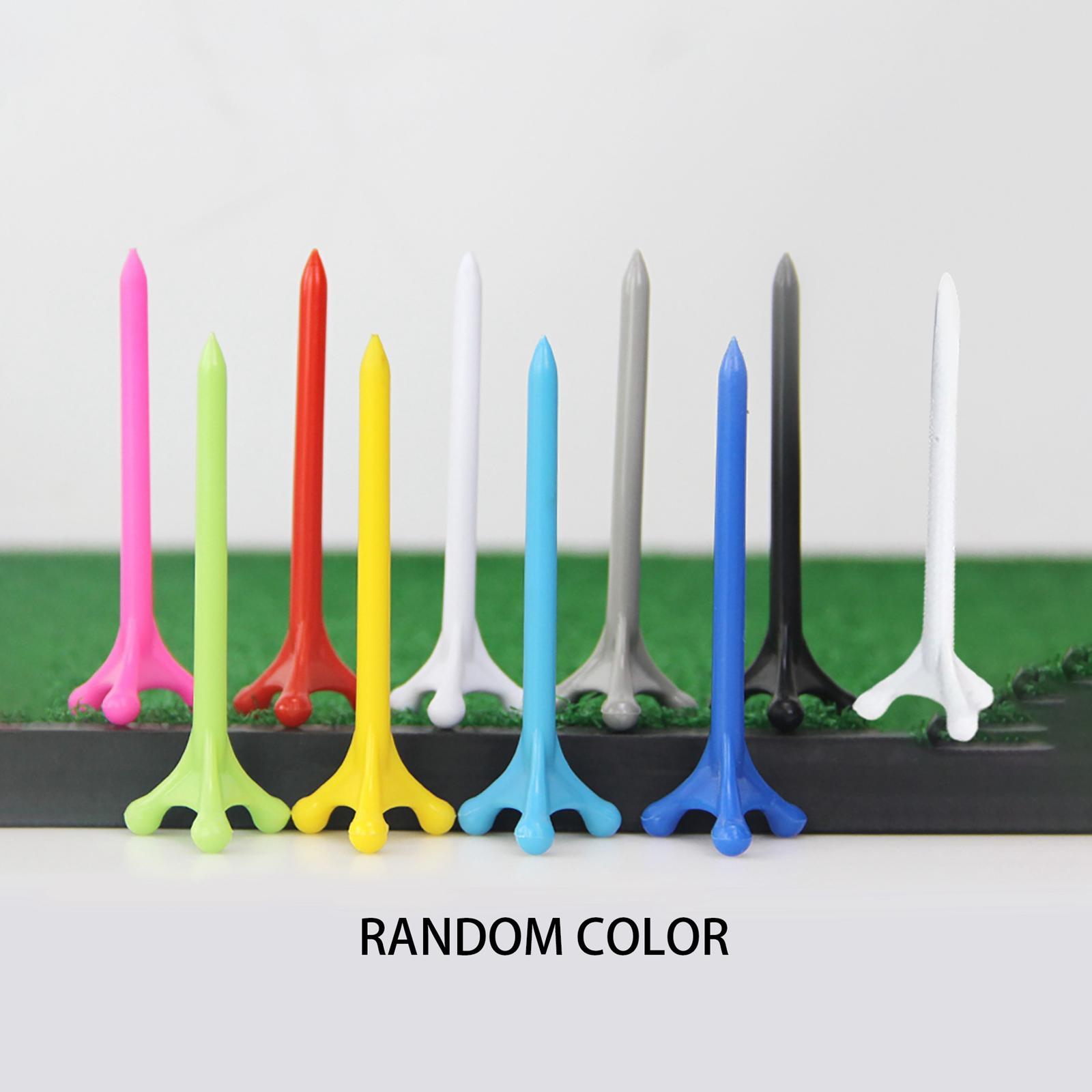 2x 10 Pieces Professional Golf Professional Tees Ball Holder Golf Accessories  Fly Ball Tee