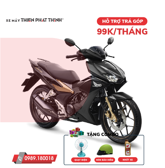 [SIÊU ƯU ĐÃI] - [ TRẢ GÓP LÃI SUẤT THẤP]- XE MÁY HONDA WINNER X (PHIÊN BẢN ĐEN MỜ)