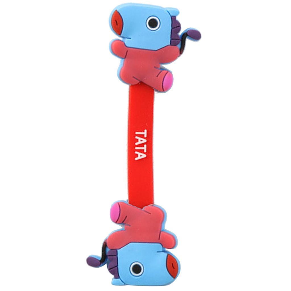 Silicone  Earphone Cable Organizer Wrap Wire Winder