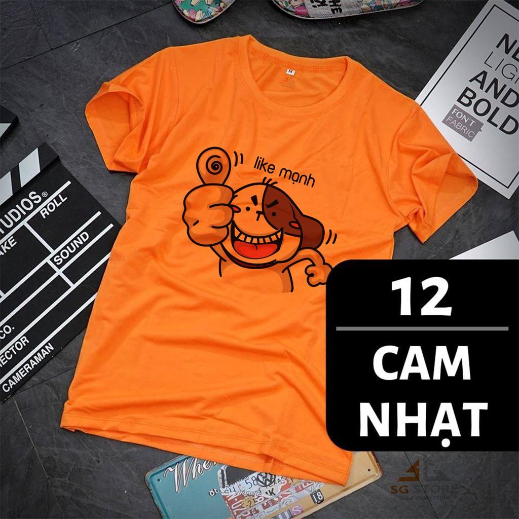 ÁO THUN IN ICON DỄ THƯƠNG - NHIỀU MÀU