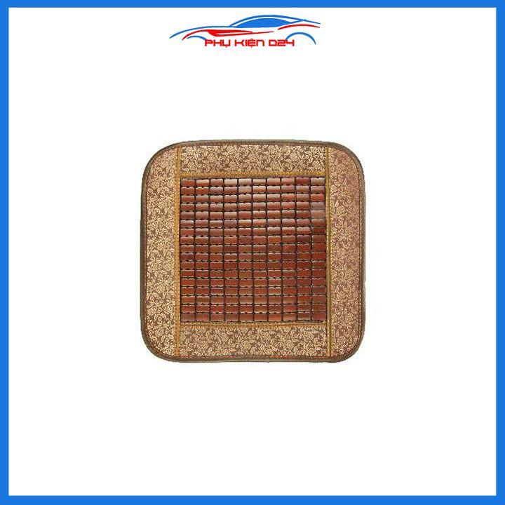 Thảm lót ghế xe ô tô văn phòng lưới trúc thoát khí vuông 45x45cm