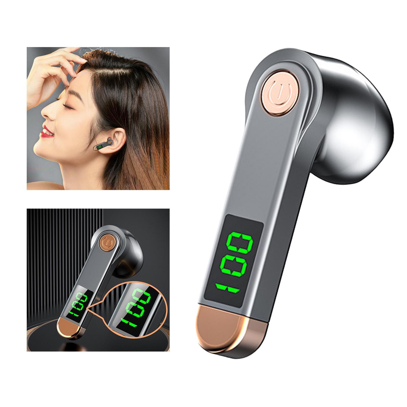 Bluetooth Headset LED Screen Display Multifunctional Portable for