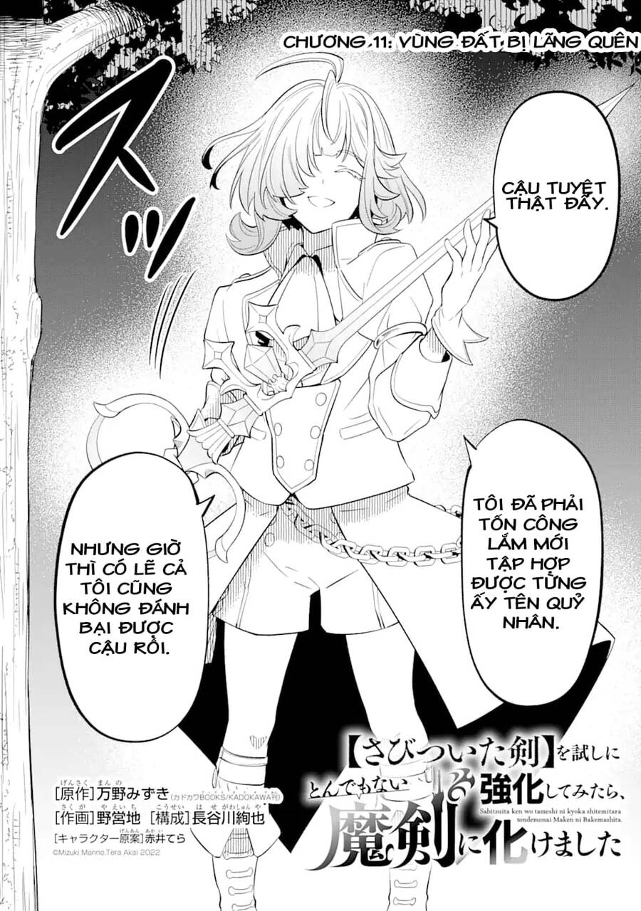 "sabitsuita ken" wo tameshi ni kyoukashite mitara, tondemonai maken ni chapter 11.1 2