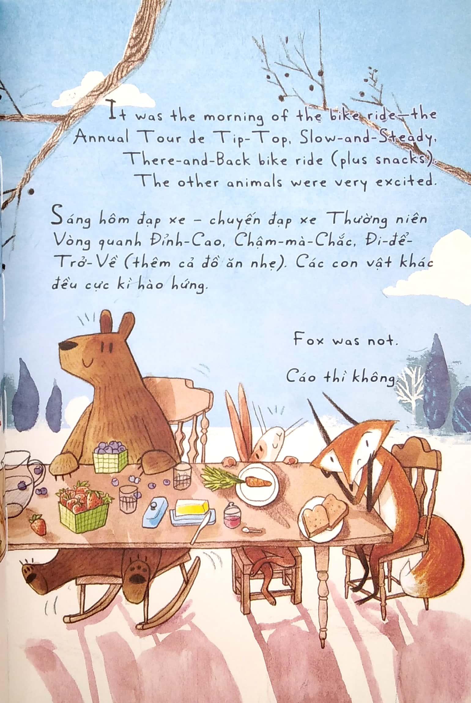 Cáo Đạp Xe - Fox And The Bike Ride