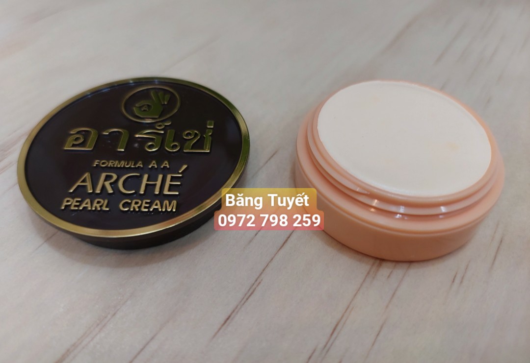 Kem Dưỡng Trắng Da giảm mụn nám Arche Pearl Cream Thái Lan