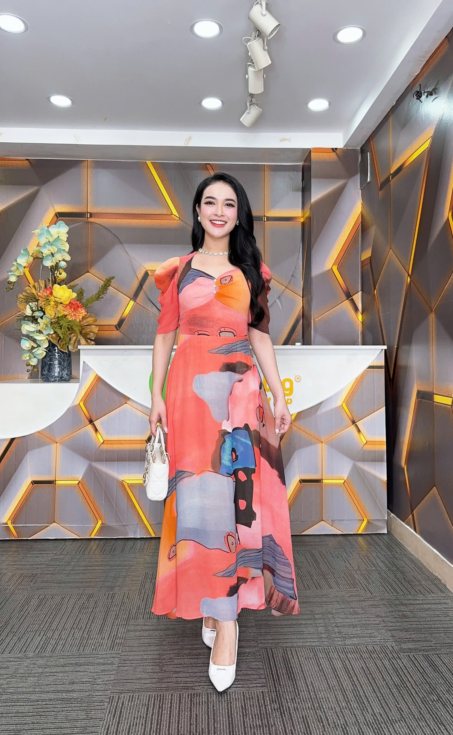 Đầm xòe - Y1811 - Thương hiệu Zonbig