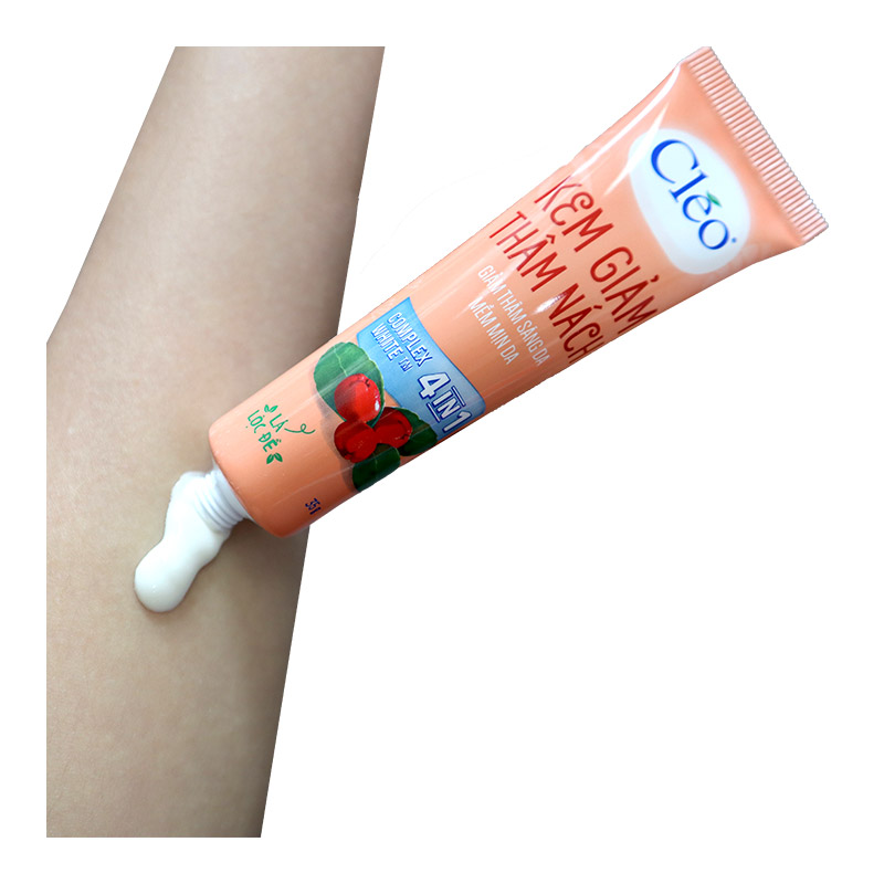 Combo kem giảm thâm nách Cléo sáng da sau 1 tháng 35g và gel dưỡng ẩm mịn da Cléo chiết xuất trà xanh 50g