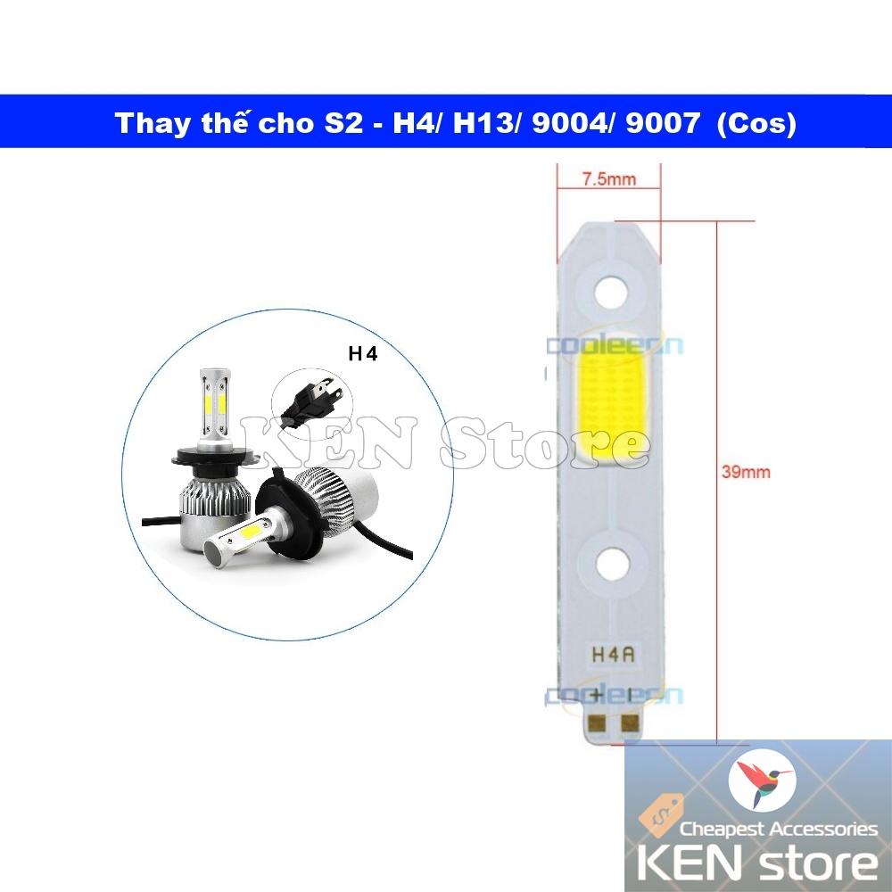 Bóng led, chip led, nhân led COB thay thế cho bóng led C6 S2 15W