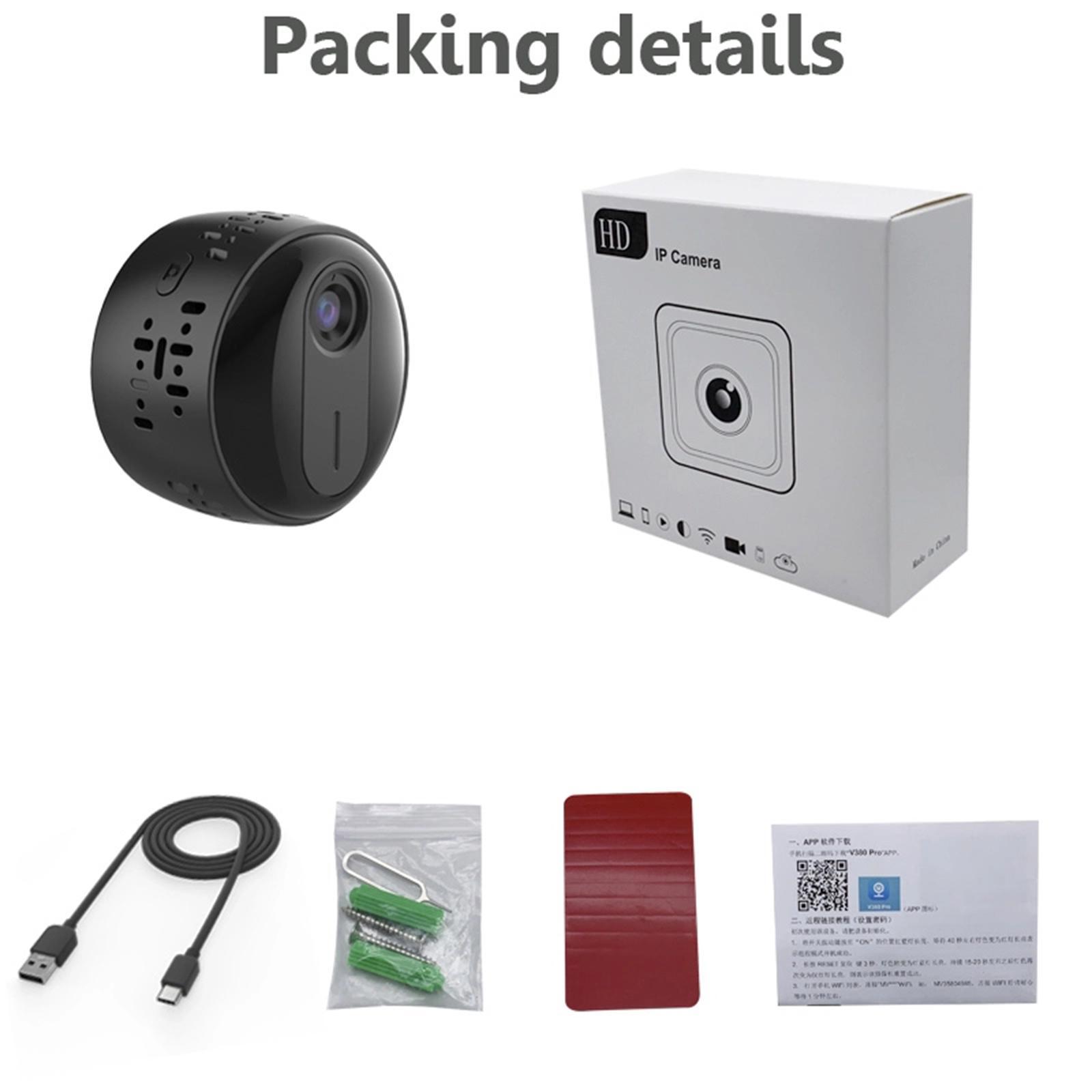 Mini Small Camera for Nanny Indoor Home Office Security