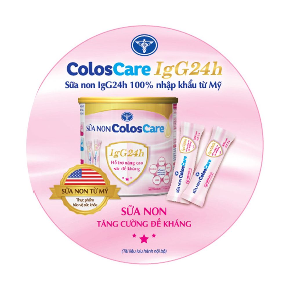 Sữa non Nutricare ColosCare 0+ hỗ trợ tiêu hóa, tăng cường hệ miễn dịch (800g)