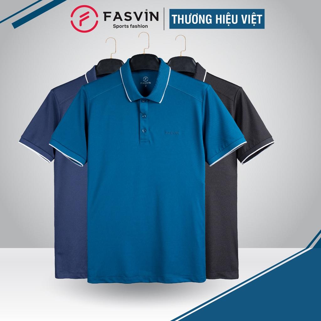 Áo polo nam Fasvin PL23568.HN chất vải coolmax mềm mại mát lạnh lịch sự tiện dụng