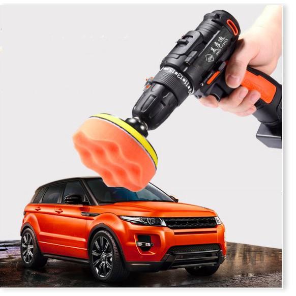 Máy đánh bóng khoan tường vặn ốc vít không dây 25v Đa Năng CAR POLISHER