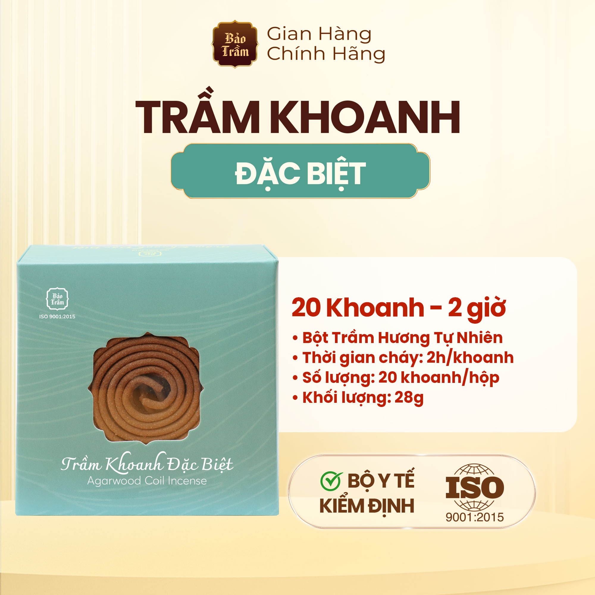 Combo Trầm hương "Đón Tết" gửi trọn an lành mở lối cát tường đầu xuân thương hiệu Bảo Trầm