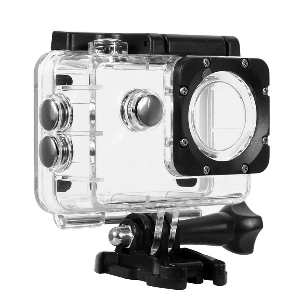 Trường hợp chống thấm nước dưới nước cho SJCAM SJ4000 WiFi Sportcam Outdoor Action Camera Camera Bảo vệ hộp phụ kiện Hộp phụ kiện