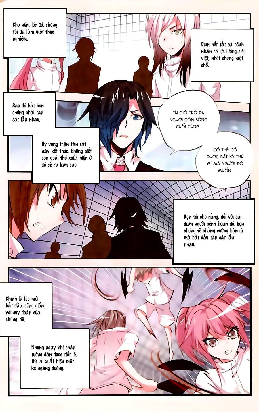 cấp độ phân liệt chapter 58 8