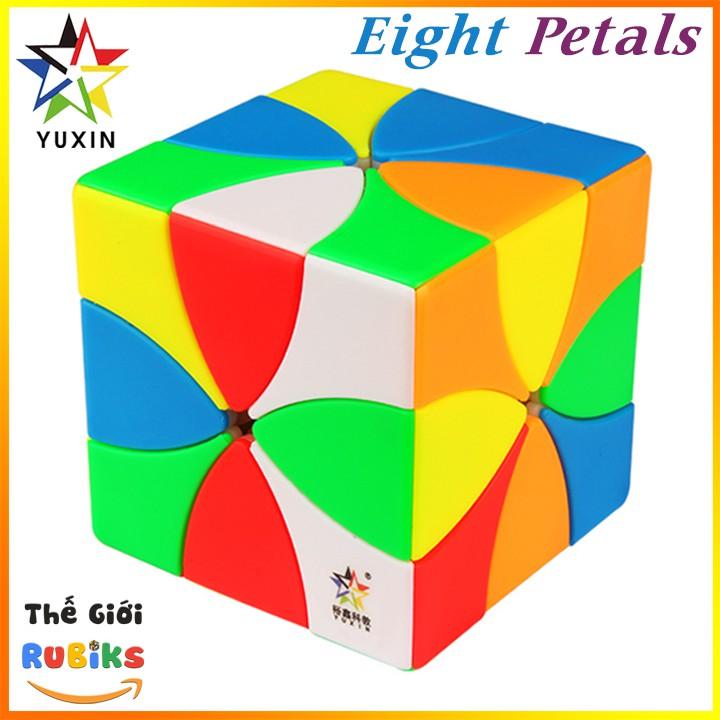 YuXin Eight Petals Cube. Rubik Biến Thể Eight Petal Cube Lốc Xoáy