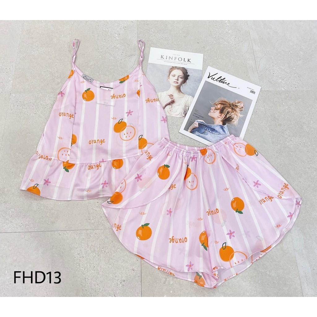 Đồ ngủ lụa hai dây dáng xòe, chất lụa satin mềm ,mát, kiểu dáng độc lạ, sexy, quyến rũ