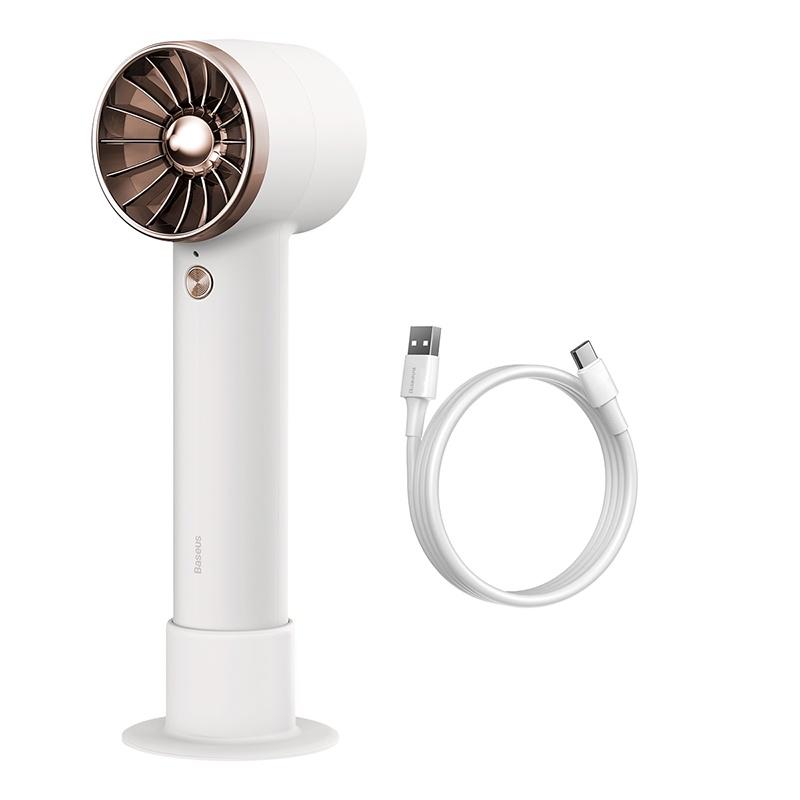 Quạt Cầm Tay Mini kiêm pin dự phòng Baseus Flyer Turbine Handheld Fan ( 2000-4000mah ) (Hàng chính hãng)