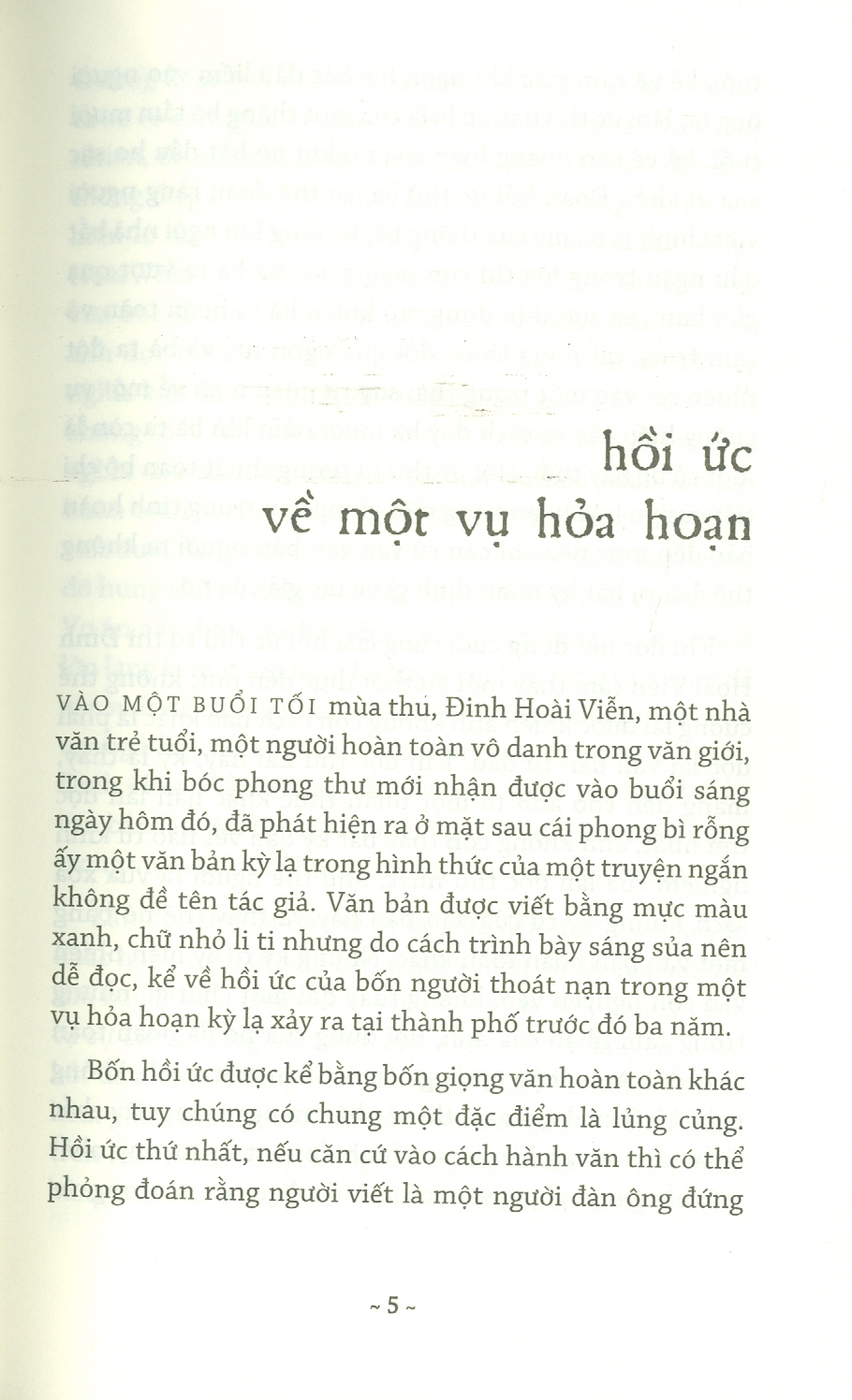 Một Chuyện Tình Vớ Vẩn (Tạp Truyện Nhắn Và Rất Ngắn)