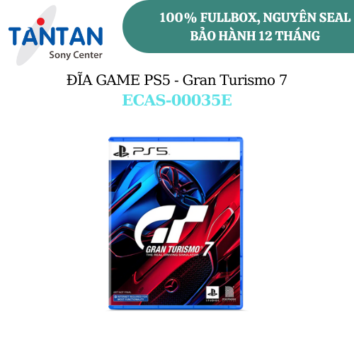 Đĩa Playstation PS5 Sony -  Gran Turismo 7 STD | Hàng chính hãng