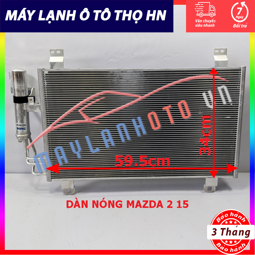 Dàn  nóng Mazda 2 đời 2015 Hàng xịn Thái Lan