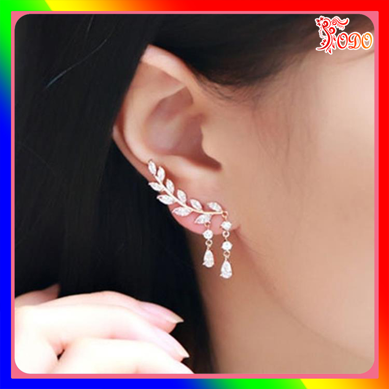 Bông tai kiểu thời trang kiểu dáng sành điệu phong cách dễ thương thích hợp đi đám cưới GE715 - [Thời Trang ToDo]