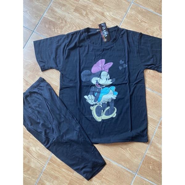 Set áo thun quần legging nữa freesize, quần siêu co dãn