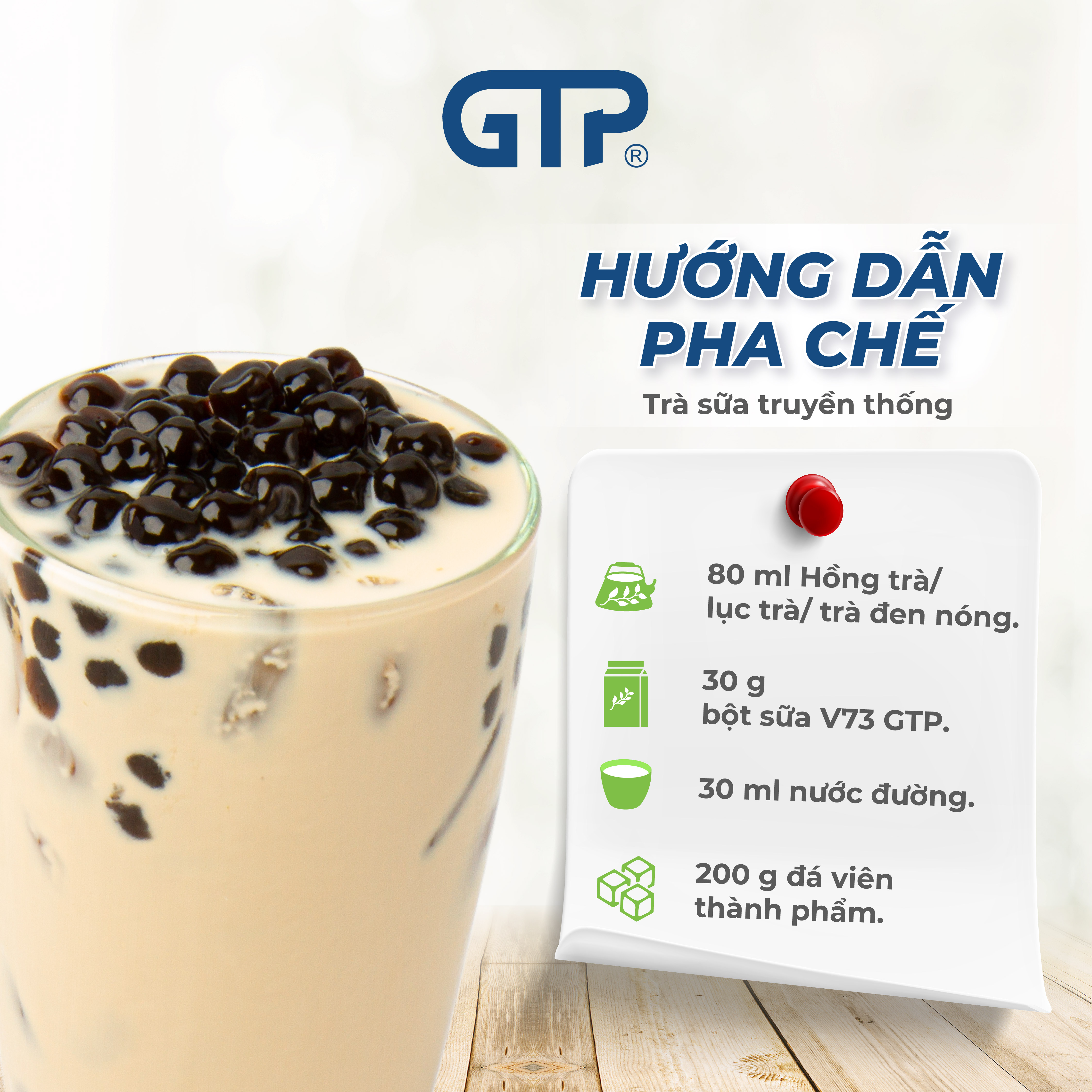 Bột sữa pha trà sữa V73 - Độ béo vừa phải, thích hợp nhiều gu thưởng thức trà sữa - SP Chính Hãng )