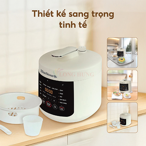 Nồi áp suất Bluestone 4.8 lít PCB-5760 - Hàng chính hãng