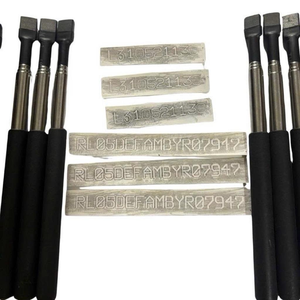 COMBO 2 Cây Cà Số Khung Số Máy &amp; 20/50/100 Bộ Giấy Cà Số Cắt Sẵn