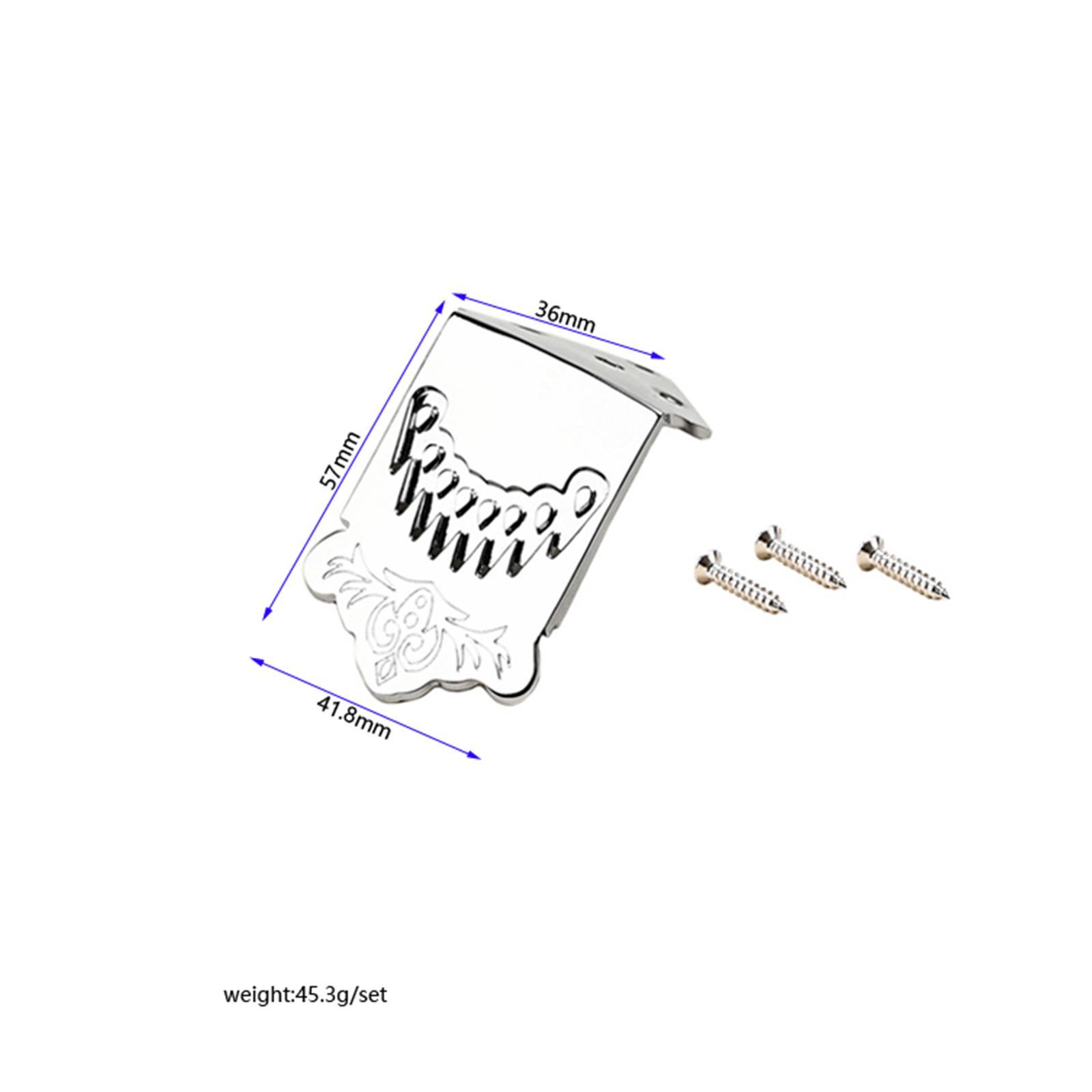 Mandolin Tailpiece Parts 8 String Direct Replaces Durable for Guitar Parts