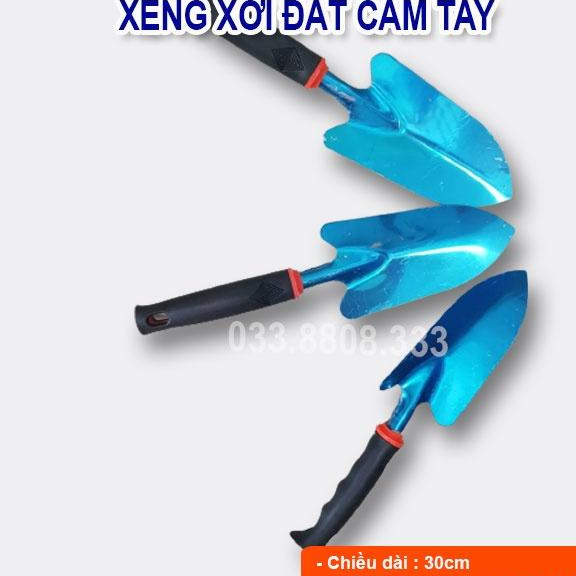 XẺNG CÁN CAO SU LÀM VƯỜN TIỆN ÍCH